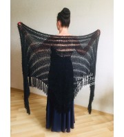 Black Lace shawl pin brooch Beige Knit Bridal Cape Bridesmaid shawl Wedding wrap Ivory gift for women White cover up Gray Capelet Royal Blue