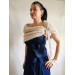 Wedding shawl Bridesmaid bolero, Bridal wrap Bridesmaid fur shawl Winter wedding Bridesmaid shrug, Bridal gift, Bride coverup, mohair stole