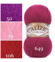 ALIZE ANGORA GOLD Yarn Mohair Wool Yarn Acrylic Crochet Shawl Wraps Soft Yarn Knitting Sweater Cardigan Hat Poncho Yarn Scarf