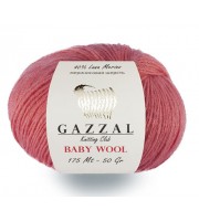 GAZZAL BABY WOOL Yarn Merino Wool Yarn Cashmere Yarn Knitting Scarf Sweater Hat Cardigan Poncho Pullover Shawl