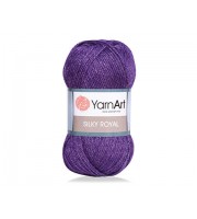 YARNART SILK ROYAL Yarn, Merino Wool Yarn, Blend Wool, Silky Wool, Silk Yarn, Wool Yarn, Soft Yarn, Rayon Yarn, Crochet Rayon Yarn