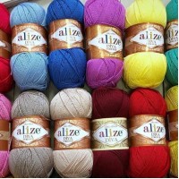 ALIZE DIVA STRETCH Yarn 60 450 62 210 378 353 Microfiber Yarn Crochet Bikini Top Hypoallergenic Yarn 