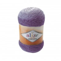 Alize SOFTY PLUS OMBRE Batik Yarn Plush Yarn Gradient Yarn Bulky Yarn Multicolor Yarn Chunky Yarn Baby Rainbow Yarn Color Mix Knitting Yarn