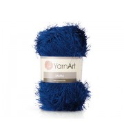 YARNART SAMBA Yarn, Eyelash Yarn, Fur Yarn, Purple Eyelash Yarn, Shaggy Yarn, Faux Fur, Fan Fur Yarn, Long Eyelash Yarn, Fake Fur Yarn