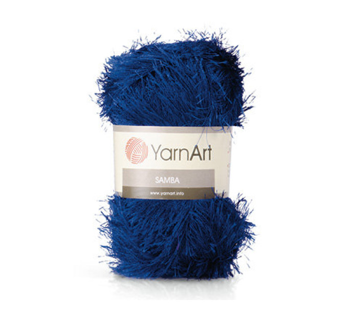 YARNART SAMBA Yarn, Eyelash Yarn, Fur Yarn, Purple Eyelash Yarn, Shaggy Yarn,  Faux Fur, Fan Fur