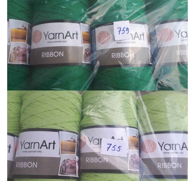 YARNART RIBBON Yarn Cotton Yarn Bag Yarn Yarn Crochet Bag t-shirt yarn  Crochet Rug Chunky