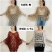 White women fringed cotton poncho Black Summer shoulder cape color selection