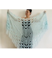 Mint triangle shawl fringe lace wedding cape bridal shawl wedding dress shawl bridal cape bridesmaid shawl wedding capelet bride shawl