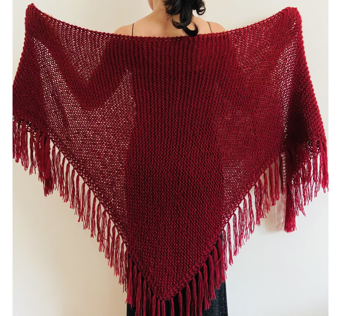 Knit Cashmere Shawl,Burgundy Wrap,Bridal Shawl,Handmade deals shawl,Wedding Shawl,Knitted Shawl,Burgundy Shawl,Cashmere Wrap,Cashmere wool