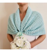 Mint Wedding Stole For Bride Bridesmaid Bolero Shrug Bridal Shawl For Dress