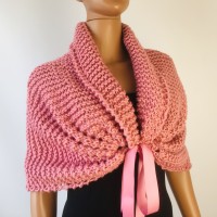 Pink Wedding Stole Bridal Bolero For Dress Mother Of Bride Shawls And Wraps