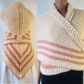 Ivory Outlander rent shawl white triangle wool shawl sontag celtic shawl knit shoulder wrap Claire Carolina Shawl Fraser's Ridge winter shawl