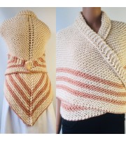 Ivory Outlander rent shawl white triangle wool shawl sontag celtic shawl knit shoulder wrap Claire Carolina Shawl Fraser's Ridge winter shawl