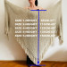 Gray Fuzzy Wedding Wrap With Fringe Knit Faux Fur Bridal Shawl For Bride