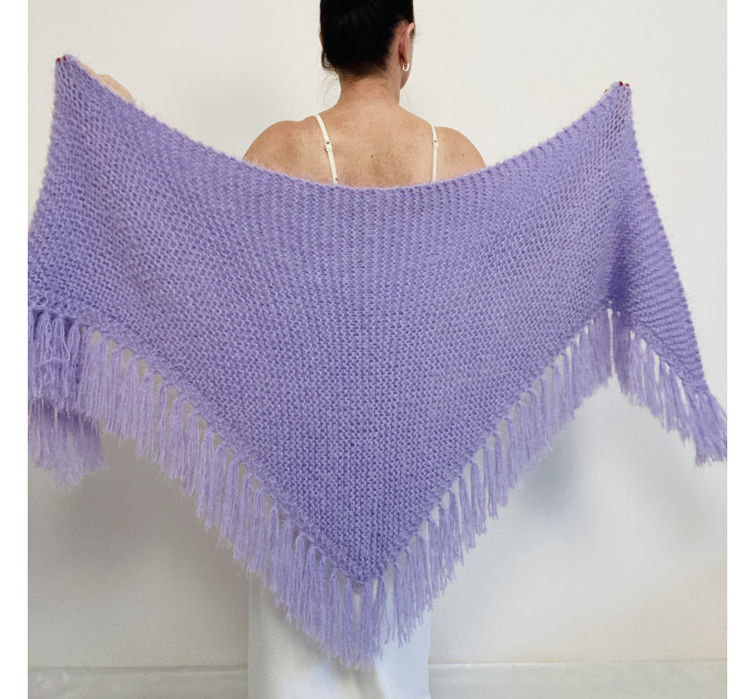 Mustard Fuzzy Wedding Bridal Shawl Knit Faux Fur Triangle Scarf Bride Wrap With Pin Brooch