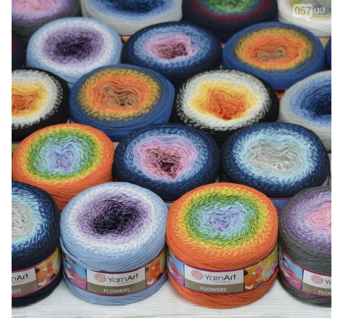 ALIZE SOFTY Yarn Gradient Yarn Multicolor Yarn For Kids Rainbow