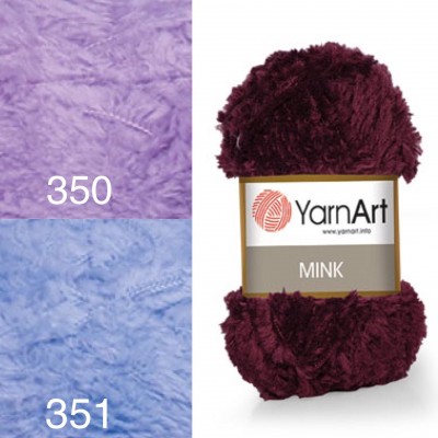 YARNART MINK Yarn, Fluffy Yarn, Faux Fur Yarn, Fantazy Yarn, Fur Yarn, Soft Yarn, Amigurumi Yarn, Fake Fur Yarn, Fancy Yarn