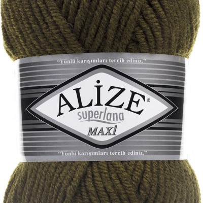 ALIZE SUPERLANA MAXI Yarn Wool Yarn Super Bulky Yarn Super Chunky Yarn Multicolor Yarn Bulky Wool Yarn Chunky Crochet Scarf Hat Poncho