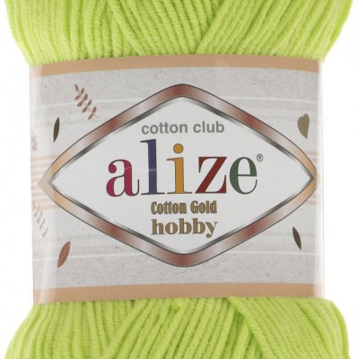 Alize COTTON GOLD HOBBY Yarn Organic Cotton Yarn Crochet Yarn Hypoallergenic Yarn Knitting Yarn Booties Baby Crochet Amigurumi Soft Yarn