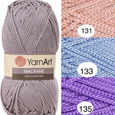 YarArt MACRAME Yarn, Cord Yarn, Macrame yarn, Crochet Rugs, Rug Yarn, Macrame Cord, Macrame Rope, Macrame Bag