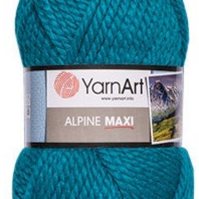 YARNART ALPINE MAXI Yarn, 250 gr. - 105 m Chunky Wool Yarn, Acrylic Wool Yarn, Super Chunky Yarn, Big Yarn, Wool Yarn, Super Bulky Yarn
