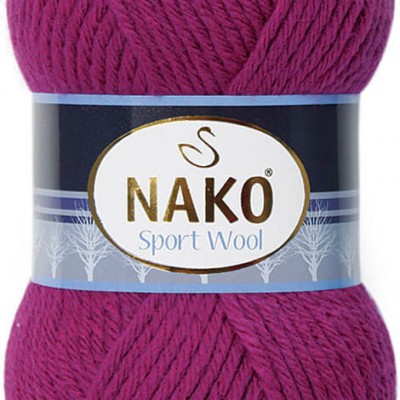 NAKO SPORT WOOL Yarn Wool Acrylic Yarn Multicolor Crochet Shawl Socks Cardigan Knitting Scarf Hat Sweater Poncho