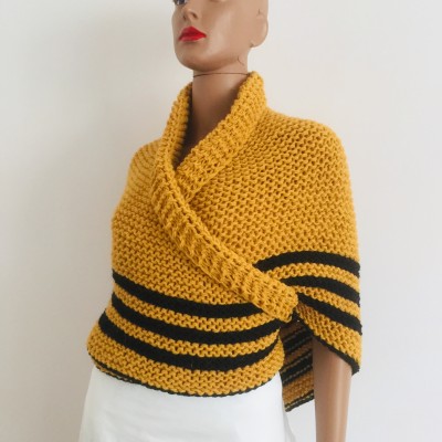 Triangle outlander shawl yellow alpaca wool shawl sontag celtic shawl Carolina Shawl knit shoulder wrap anniversary gift for here mom wife outlander costume