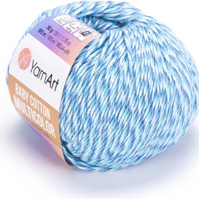 Yarn YarnArt BABY COTTON Multicolor ombre yarn amigurumi yarn gradient yarn cake knitting yarn rainbow yarn cotton multicolor yarn