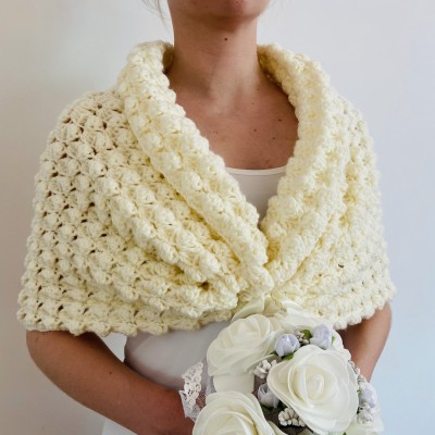 White shrug bridal bolero bridesmaid shawl ivory wedding stole bridal cape white bridal wrap bride cover up bridal party shawl wedding cape