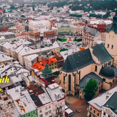 I Stand with Ukraine PDF card - Ukrainian flag Lviv printable wall art jpg - Pray for Ukraine - Slava Ukraini - Digital file for Ukrainian seller